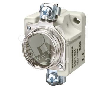 DIAZED Основание плавкой вставки NDZ/25A AC DC 500V 1п крепление на защелках - SIEMENS