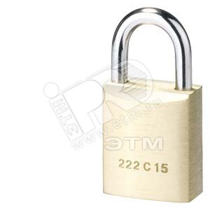 Устройство запирающее с замком для ограничения доступа к управлению 5SM1 - SIEMENS