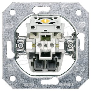 5TA2130 DELTA PLUS ВЫКЛЮЧАТЕЛЬ ЭЛЕКТРО-МЕХАНИЧ. ЧАСТЬ ДЛЯ МОНТАЖА ПОД ШТУКАТУРКУ 10A 250В 1 КЛАВИША