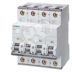 5SY8608-7 АВТОМАТИЧЕСКИЙ ВЫКЛЮЧАТЕЛЬ Iоткл.ном.=25КА 3+N-ПОЛЮСНЫЙ Iном=8А ТИП ЗАЩИТНОЙ ХАР-КИ=C Uном