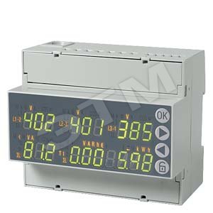 МУЛЬТИМЕТР ПРЯМОЕ ПОДКЛЮЧЕНИЕ 63А ЦИФР ДИСПЛЕЙ - SIEMENS