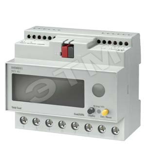 Счетчик энергии двухтарифный LCD-дисплей прямое подключение CT/5A 1хSO 3ф - SIEMENS