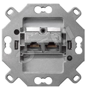 DELTA РОЗЕТКА ТЕЛЕКОММУНИКАЦИОННАЯ UAE 2X8-ПОЛ. RJ45  KAT.6 - SIEMENS