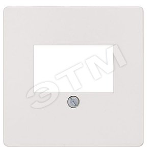 5TG1256-2 DELTA I-SYSTEM АЛЮМИН.МЕТАЛЛИК НАКЛАДКА TAE РОЗЕТКИ 55X55MM - SIEMENS