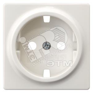 5UH1044 DELTA PLUS ТИТАНОВОБЕЛЫЙ НАКЛАДКА 55X55MM ДЛЯ РОЗЕТКИ SCHUKO - SIEMENS