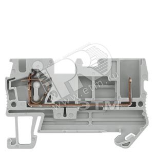 КЛЕММА ГИБРИДНАЯ, ВТЫЧНАЯ И ПРУЖИННАЯ, СЕЧЕНИЕ: 0.08 - 4 MM2, ШИРИНА: 6.2 MM, СЕРАЯ - SIEMENS