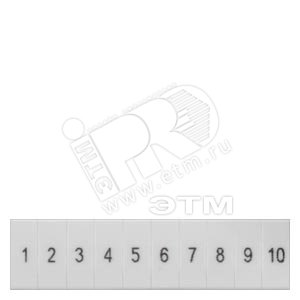Таблички длинные 61-70 размер ZB4 - SIEMENS