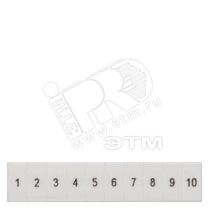 8WH8120-2AC05 ТАБЛИЧКИ ДЛИННЫЕ 91 - 100 РАЗМЕР ZB5 - SIEMENS