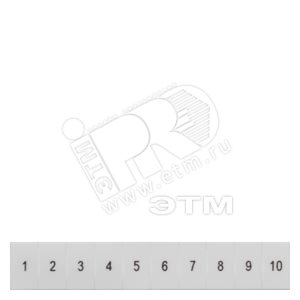 8WH8120-3AB65 ТАБЛИЧКИ ДЛИННЫЕ 61 - 70 РАЗМЕР ZB6 - SIEMENS