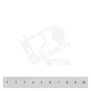Таблички длинные 91-100 размер ZB8 - SIEMENS