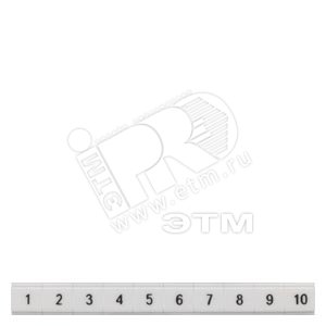 Таблички плоские длинные 91-100 размер ZBF6 - SIEMENS