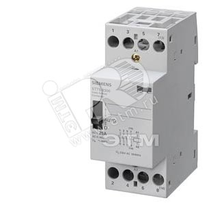5TT5830-8 INSTA-КОНТАКТОР  0/1 AUTOMATIC АС 230/24В  25 A 4 НО - SIEMENS