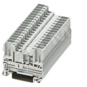 КЛЕММА ПРОХОДНАЯ, 4 ТОЧКИ, 2ХВТЫЧНАЯ С ДВУХ СТОРОН, СЕЧЕНИЕ: 0.08 - 2.5 MM2, ШИРИНА: 5.2 MM, СЕРАЯ - SIEMENS