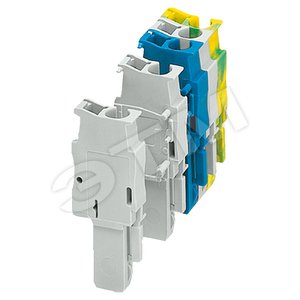 ВСТАВКА СОЕДИНИТЕЛЬНАЯ ЛЕВЫЙ ЭЛЕМЕНТ, С ПРУЖИННЫМ ПОДСОЕДИНЕНИЕМ: 0.08-2.5 MM2, ШИРИНА:5.2 MM, СЕРАЯ (8WH9040-1AB00)