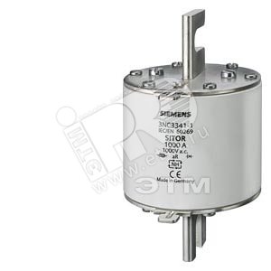 Вставка плавкая SITOR 1400A AR 500V 80мм (3NC3244-1) - SIEMENS