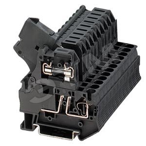 8WH2000-1BG28 КЛЕММА С ПРЕДОХРАНИТЕЛЕМ С LED, 12V DC 4 MM2 ПРУЖИННОЕ ПОДСОЕДИНЕНИЕ, ШИРИНА: 8.2 MM, - SIEMENS