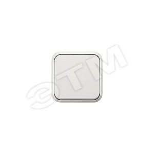 DELTA AREA 20 ПЕРЕКРЕСТНЫЙ ВЫКЛЮЧАТЕЛЬ ДЛЯ ОТКРЫТОЙ ПРОВОДКИ IP20, ТИТАНОВОБЕЛЫЙ ГАБАРИТНЫЕ РАЗМЕРЫ 65X65X32MM - SIEMENS