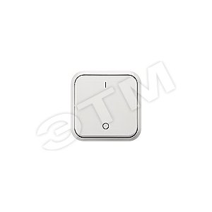DELTA AREA 20 ВЫКЛЮЧАТЕЛЬ ДВУХПОЛЮСНЫЙ ДЛЯ ОТКРЫТОЙ ПРОВОДКИ IP20, ТИТАНОВОБЕЛЫЙ ГАБАРИТНЫЕ РАЗМЕРЫ 65X65X32MM - SIEMENS