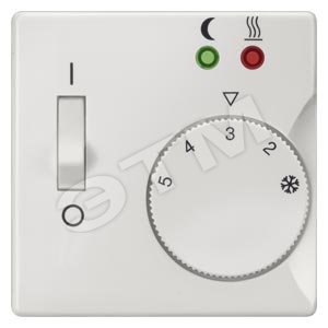 5TC9225 Накладка рег. тепл. пола цв. титаново-белый (Delta I-System) - SIEMENS