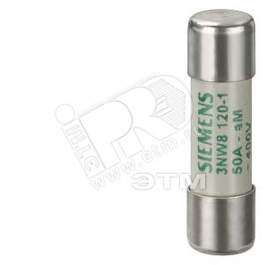 Вставка плавкая цилиндрическая АМ 14х51мм 500В 63А (3NW8122-1) - SIEMENS