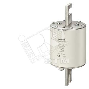 3NE3637-1C Вставка плавкая SITOR 710A AR 1000V 140мм - SIEMENS