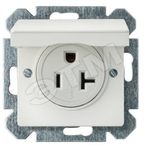 5TG1806 DELTA PROFIL ТИТАНОВО-БЕЛЫЙ ПРОМЕЖУТОЧНАЯ РАМКА 65Х65ММ ДЛЯ УСТАНОВКИ УСТРОЙСТВ 51Х51ММ