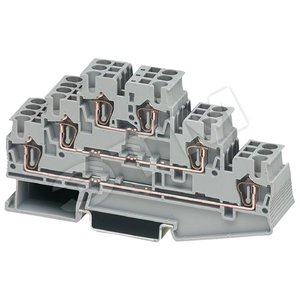 Клемма двухрядная неизолированная 2.5мм.кв - SIEMENS