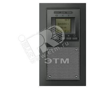 5TC1062 DELTA MIRO FM RADIO, ЧЕРНЫЙ МЕТАЛЛИК - SIEMENS