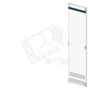 8PQ2197-1BA18 Дверь для каркаса IP4X/RIGHT/2 BIT KEY/H1975/W1000 - SIEMENS