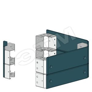 8PQ1028-8BA01 Цоколь с фронатльной крышкой для углового шкафа H200/W800 - SIEMENS
