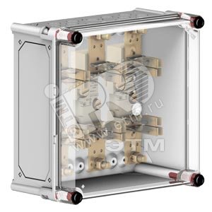 Корпус с предохранителями TRANSPARENT BASES 3 X NH3, TO 630 A РАЗМЕР 2 COMPRISES 8HP1102+8HP5314+8HP1232 (8HP2314) - SIEMENS
