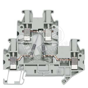 8WH1020-5HF00 ДВУХ-РЯДНАЯ ДИОДНАЯ КЛЕММА 2,5ММ2,T-BL,T-BR - SIEMENS