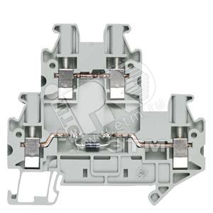 8WH1020-5DF00 ДВУХ-РЯДНАЯ ДИОДНАЯ КЛЕММА 2,5ММ2 5,2MM,BL-BR - SIEMENS