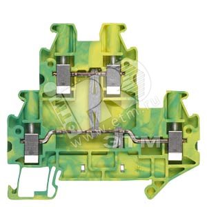 8WH1020-0CG07 ДВУХ-РЯДНАЯ PE КЛЕММА 4ММ2, 6,2MM - SIEMENS