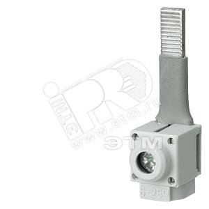 5SH5330 CONNECTION TERMINAL 25ММ2 PIN-ТИП VERSION WITH BACK-SIDE ISOLATION WIRE-INFEED STRAIGHT - SIEMENS