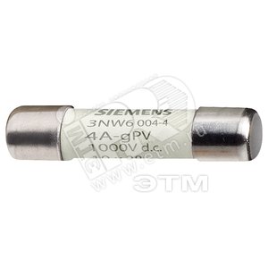 Предохранитель ЦИЛИНДРИЧЕСКИЙ 10X38мм 1000V 2A GPV - SIEMENS
