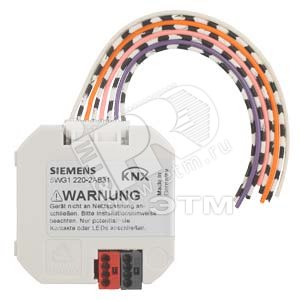 5WG12202DB31 Клавишный интерфейс UP 22/31, 4 x potential-free contact / output for LED contro (5WG12202DB31) - SIEMENS