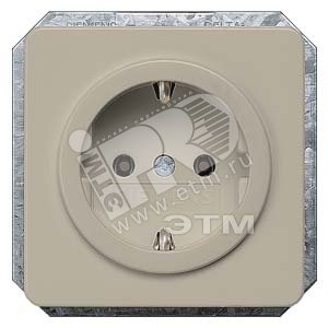 DELTA PROFIL БРЫЗГИ ШАМПАНСКОГО КРЫШКА РОЗЕТКИ БЕЗ ВСТАВКИ 65X65 MM - SIEMENS