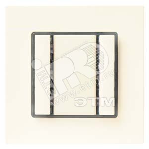 5WG12212DB12 Выключатель кнопочный UP 221/2, single, without status LED, neutral, i-system, titanium white (5WG12212DB12) - SIEMENS