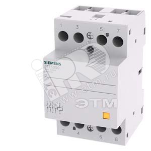 INSTA Контактор 4NO для AC 230/400V 63A катушка AC/DC24V (5TT5050-2) - SIEMENS