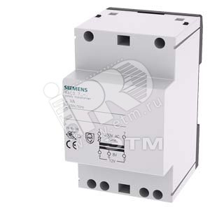 4AC3724-0 Трансформатор 24VA PRIM 230V AC, 50HZ, SEK 8V, 12V AC, 3MW - SIEMENS