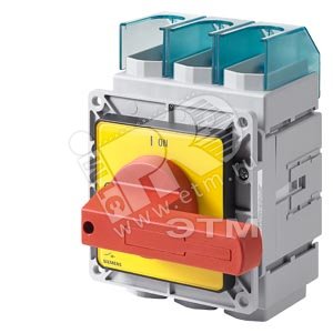 Выключатель главный контрольный 3п черный (3LD2405-0TK13) - SIEMENS