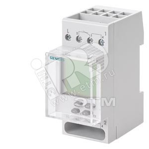 7LF4512-0 Таймер цифровой TOP 230V 16A двухканальный 2 модуля - SIEMENS