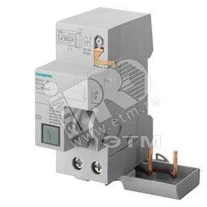 5SM2626-8 Блок УЗО автомата 5SL4 тип A 0.3-63A 2П 300мA 230V SELECTIVE