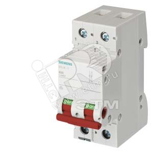 5TL1263-1 Выключатель нагрузки 63A 2П красная ручка