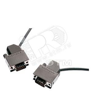 6ES7901-4BD00-0XA0 SIMATIC DP СОЕДИНИТЕЛЬНЫЙ КАБЕЛЬ ДЛЯ ПОДКЛЮЧЕНИЯ ПРОГРАММАТОРА К СЕТИ PROFIBUS-DP - SIEMENS