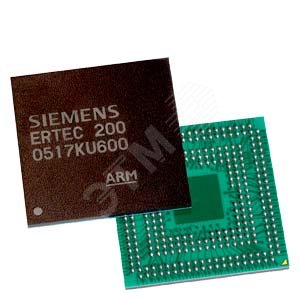 Сервисные позиции PROFINET IO ASIC, Микросхема ERTEC 200 (бессвинцовая), 10/100 мбит/с Industrial Ethernet, ASIC с процессором ARM 946, 2-портовый коммутатор, встроенный PHY, 1050 штук, T & R - SIEMENS