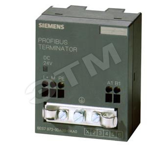 SIPLUS DP, ОКОНЕЧНАЯ СОГЛАСУЮЩАЯ НАГРУЗКА RS485, РАБОЧАЯ ТЕМПЕРАТУРА -25...+60 ГРАД. ЦЕЛЬСИЯ, НА ОСНОВЕ 6ES7972-0DA00-0AA0