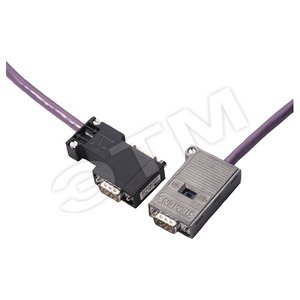 6XV1830-2AH30 SIMATIC NET, СОЕДИНИТЕЛЬНЫЙ PROFIBUS-КАБЕЛЬ 830-2, С ДВУМЯ УСТАНОВЛЕННЫМИ 9-ПОЛЮСНЫМИ - SIEMENS