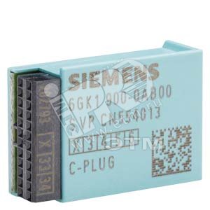 SIMATIC NET, C-PLUG, СЪЕМНЫЙ МОДУЛЬ ПАМЯТИ ДЛЯ ХРАНЕНИЯ ПАРАМЕТРОВ КОНФИГУРАЦИИ КОМПОНЕНТОВ SIMATIC NET. ПРИ НЕОБХОДИМОСТИ В НЕМ МОГУТ СОХРАНЯТЬСЯ ДАННЫЕ ПОЛЬЗОВАТЕЛЯ. НАПРИМЕР, ФАЙЛОВАЯ СИСТЕМА CP443-1 ADVANCED - SIEMENS